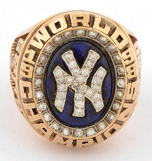 Lot Detail - 1998 NEW YORK YANKEES WORLD SERIES CHAMPIONSHIP RING