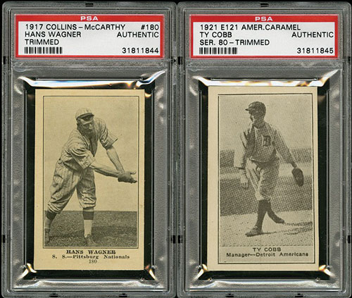 1921 E121 American Caramel Series of 80 Ty Cobb (Looking Right