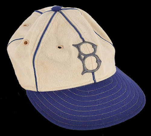 Brooklyn Dodgers Game Worn Cap