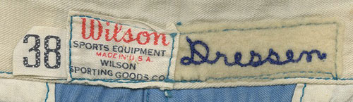 Lot Detail - 1944 AUGIE GALAN BROOKLYN DODGERS GAME WORN BLUE