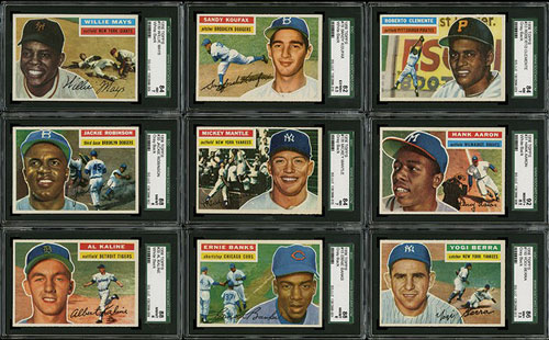 At Auction: 1956 Topps Set Break #134 St. Louis Cardinals Team