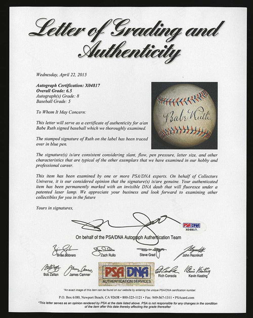1929 Babe Ruth ball comes with rare video of Babe signing autograph,  slugging home run - Sports Collectors Digest