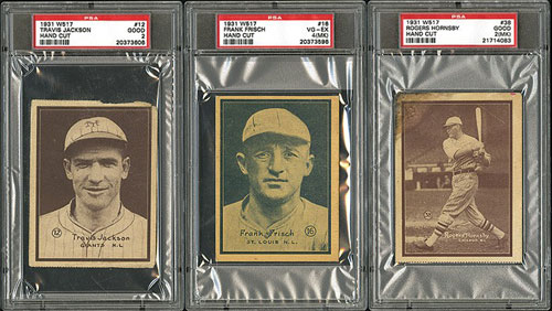 Babe Ruth / Lou Gehrig 1973 Smithsonian Baseball Cards Auction