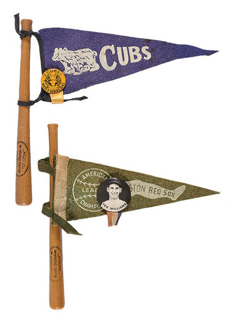 1946 Boston Red Sox World Series Pennant. Baseball Collectibles