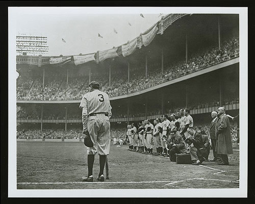 Babe Ruth's Final Appearance at Yankee Stadium