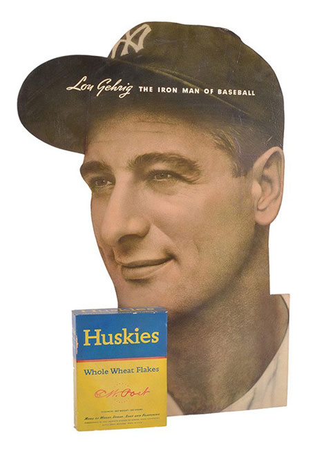 Sold at Auction: Lou Gehrig, LOU GEHRIG New York Yankees 'Iron