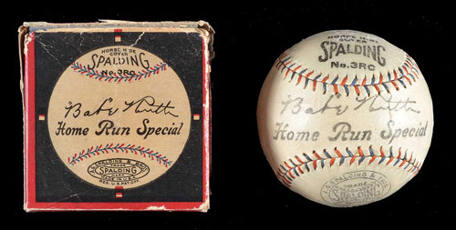 1929 Babe Ruth ball comes with rare video of Babe signing autograph,  slugging home run - Sports Collectors Digest