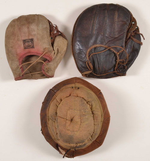 Investigating Vintage Baseball Gloves - Sweet Pea