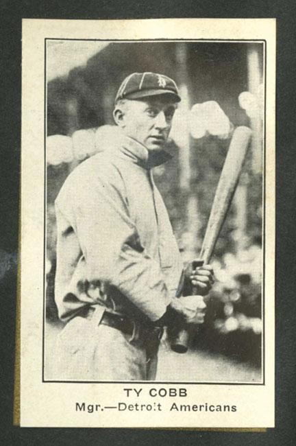 1922 American Caramel Series Of 120 (E121) Ty Cobb (Throwing )