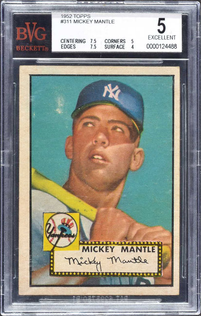 Investing In Mickey Mantles And Other Blue Chip Baseball Cards