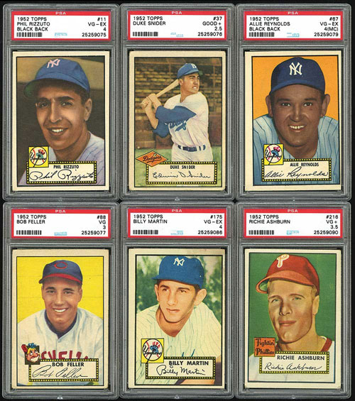 Sold at Auction: 1952 Topps Phil Rizzuto #11