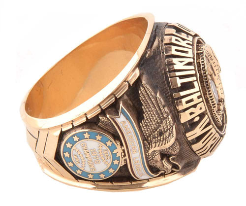 Ravens Super Bowl XXXV ring, Orioles 1970 World Series ring up for auction