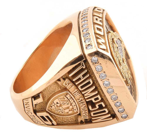 One of last season's Ravens Super Bowl rings already being sold at auction