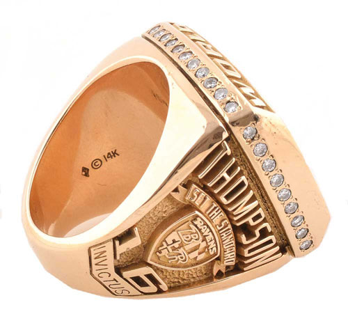 Baltimore Ravens Receive Their Supersized Super Bowl Rings; Each Weighs 380  Grams and Features 243 Diamonds