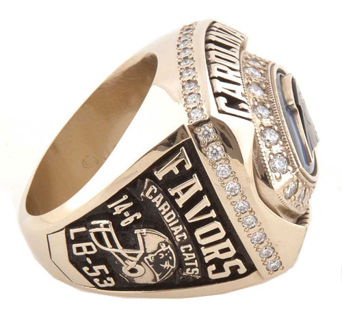 One of The Official Panthers' 2015 Championship Rings Is Listed On   -  Charlotte Stories