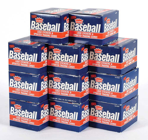 Auction Item 232467133906 Baseball Cards 1984 Fleer