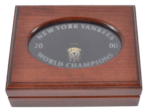 2000 NEW YORK YANKEES WORLD SERIES CHAMPIONSHIP RING - Buy and