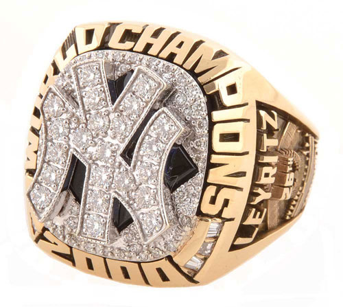 2000 NEW YORK YANKEES WORLD SERIES CHAMPIONSHIP RING - Buy and Sell Championship  Rings