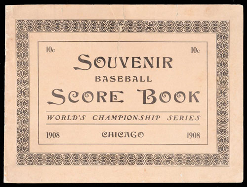 World Series - The Lineups - 1908 - Chicago Cubs vs Detroit Tigers 