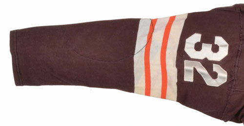 Cleveland Browns Practice Jersey, worn by Jim Brown