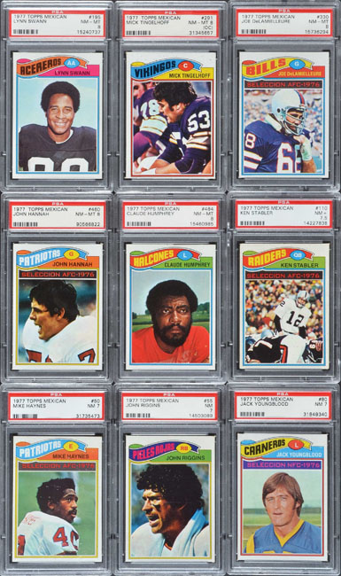 Auction Item 333110232767 Football Cards 1977 Topps Mexican