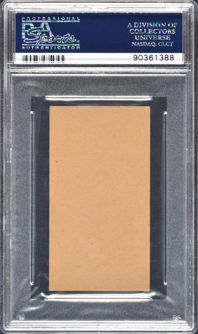 1916 M101-5 Blank Back (Sporting News) Babe Ruth Rookie #151 PSA