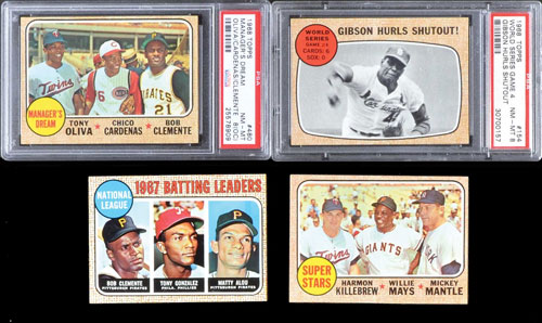 Auction Item 175106031869 Baseball Cards 1968 Topps