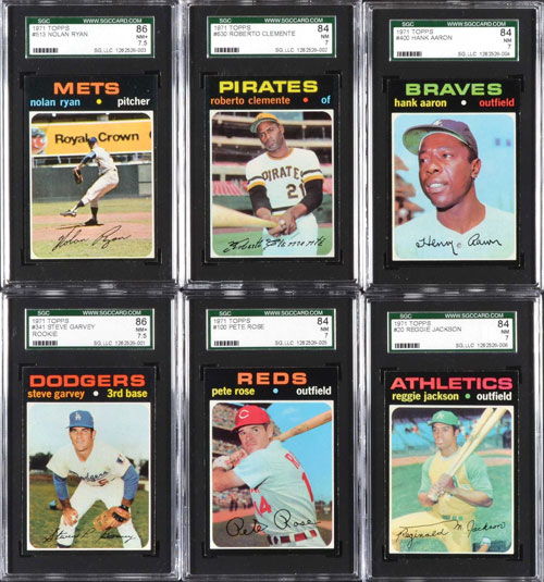 341 Steve Garvey RC - 1971 Topps Baseball Cards (Star) Graded EX