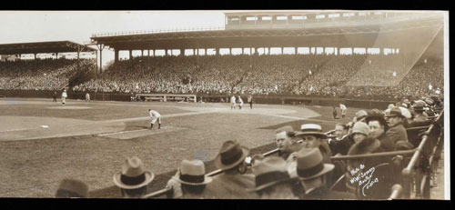 Fenway Park Boston Red Sox Baseball Photograph Panoramic 