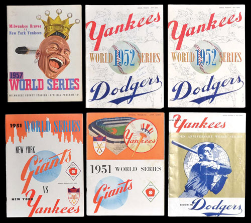 1950 World Series Official Program Phillies vs New York Yankees