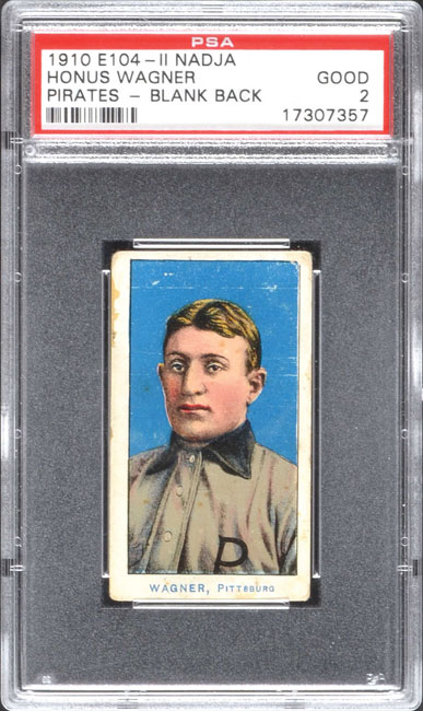 Honus Wagner 1909 Philadelphia Carmel #E95 Reprint Baseball Card