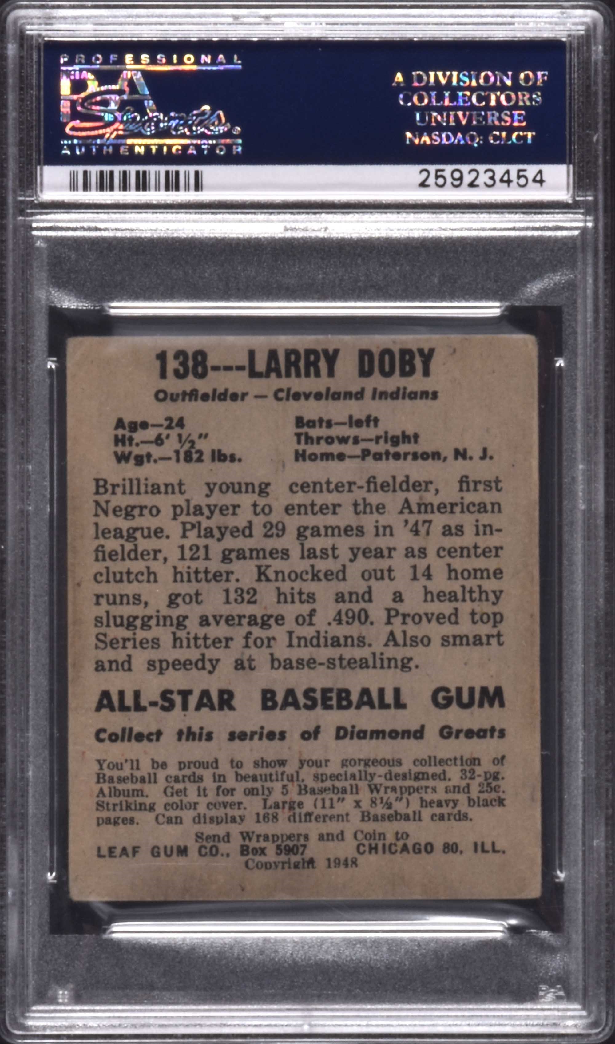 1948 Leaf Larry Doby