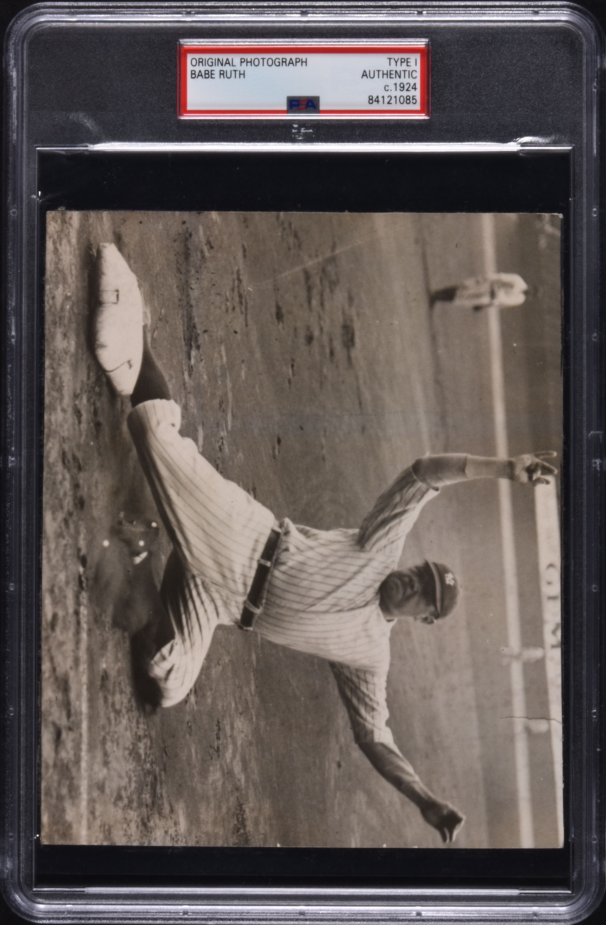 1948 Babe Ruth Funeral Original Wire Photograph, PSA/DNA Type 3