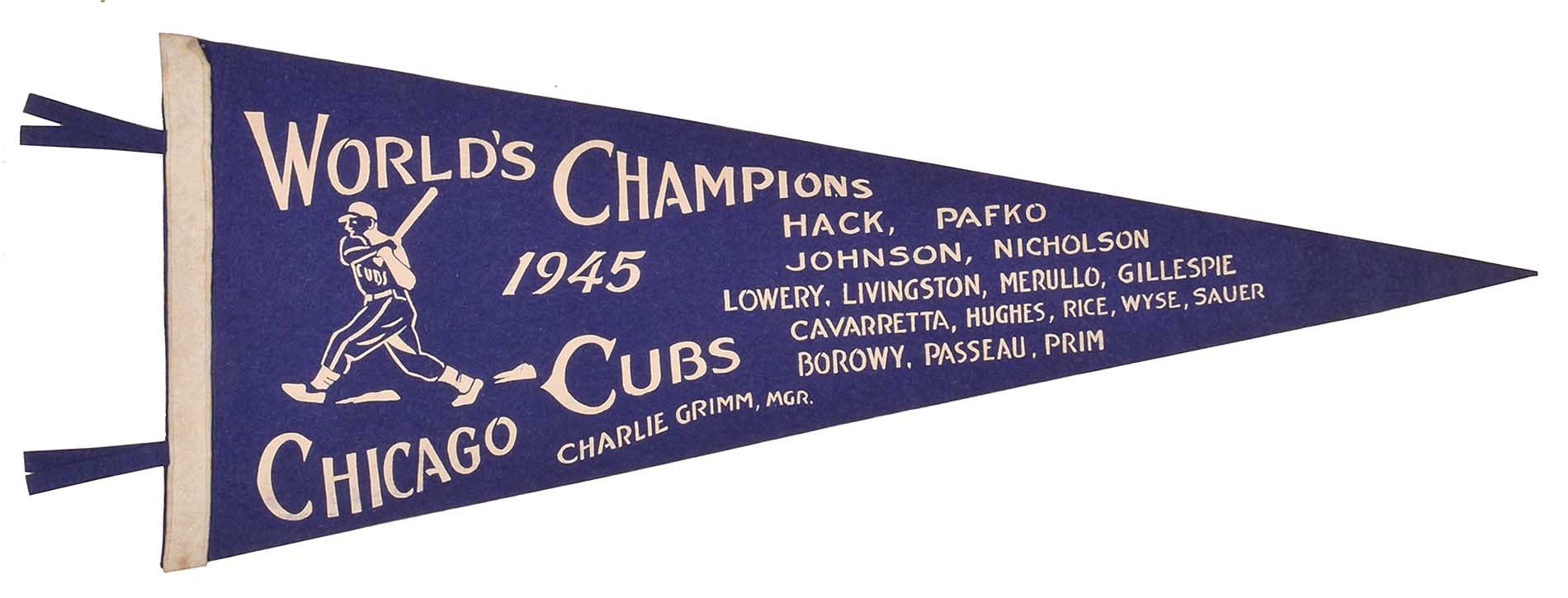 Chicago Cubs W Pennant