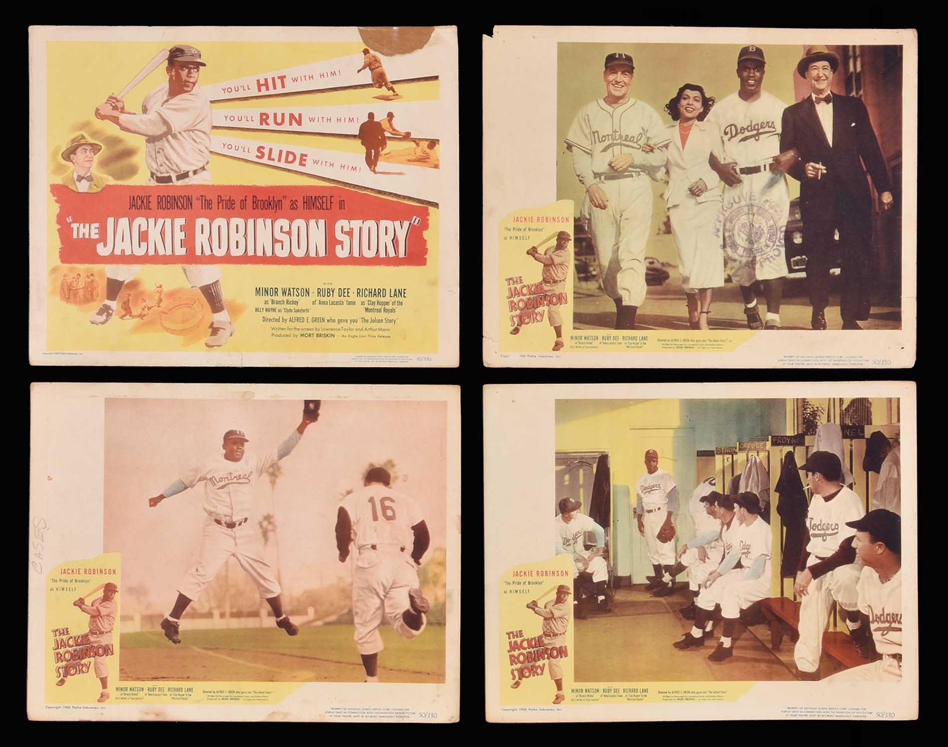  The Jackie Robinson Story POSTER Movie (27 x 40 Inches