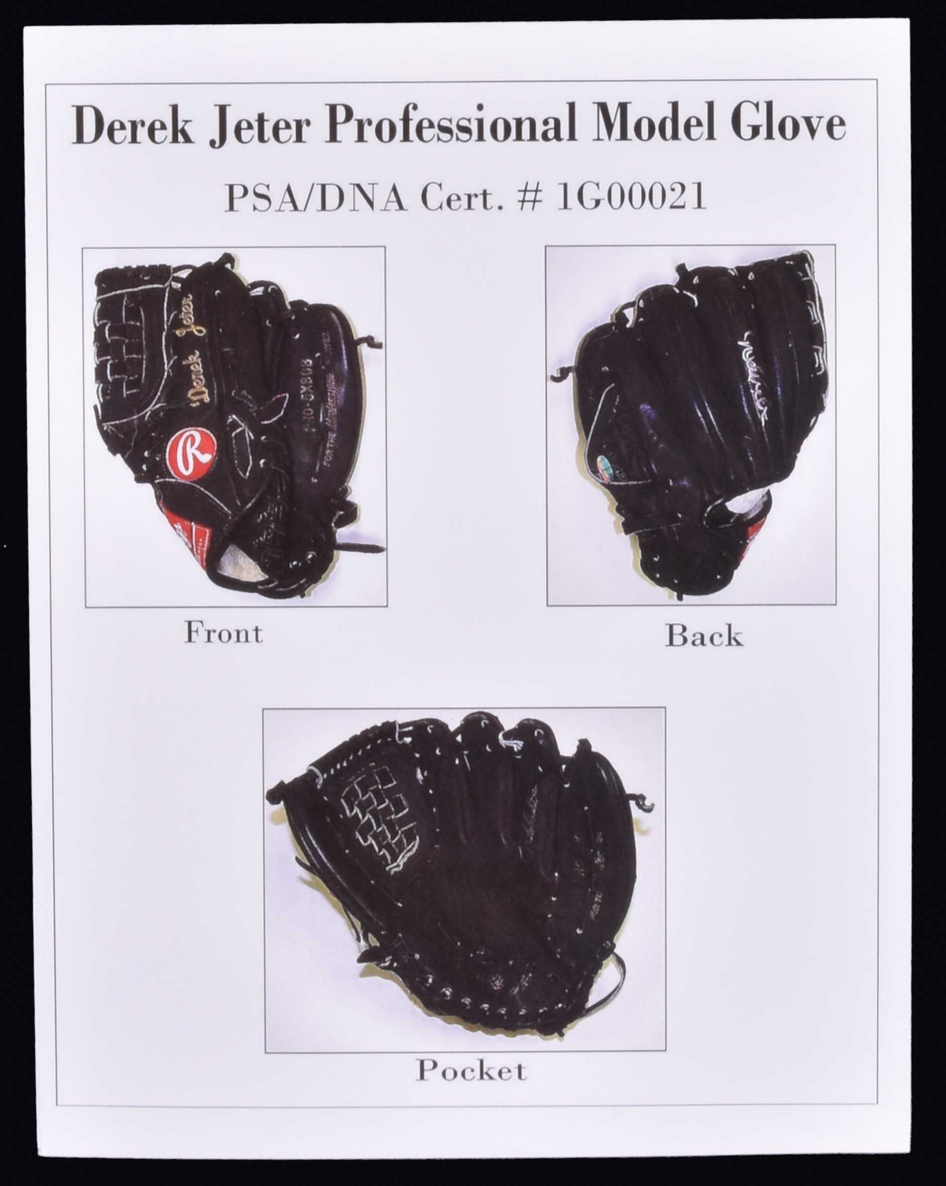 MLB Derek Jeter Signed Equipment, Collectible Derek Jeter Signed Equipment
