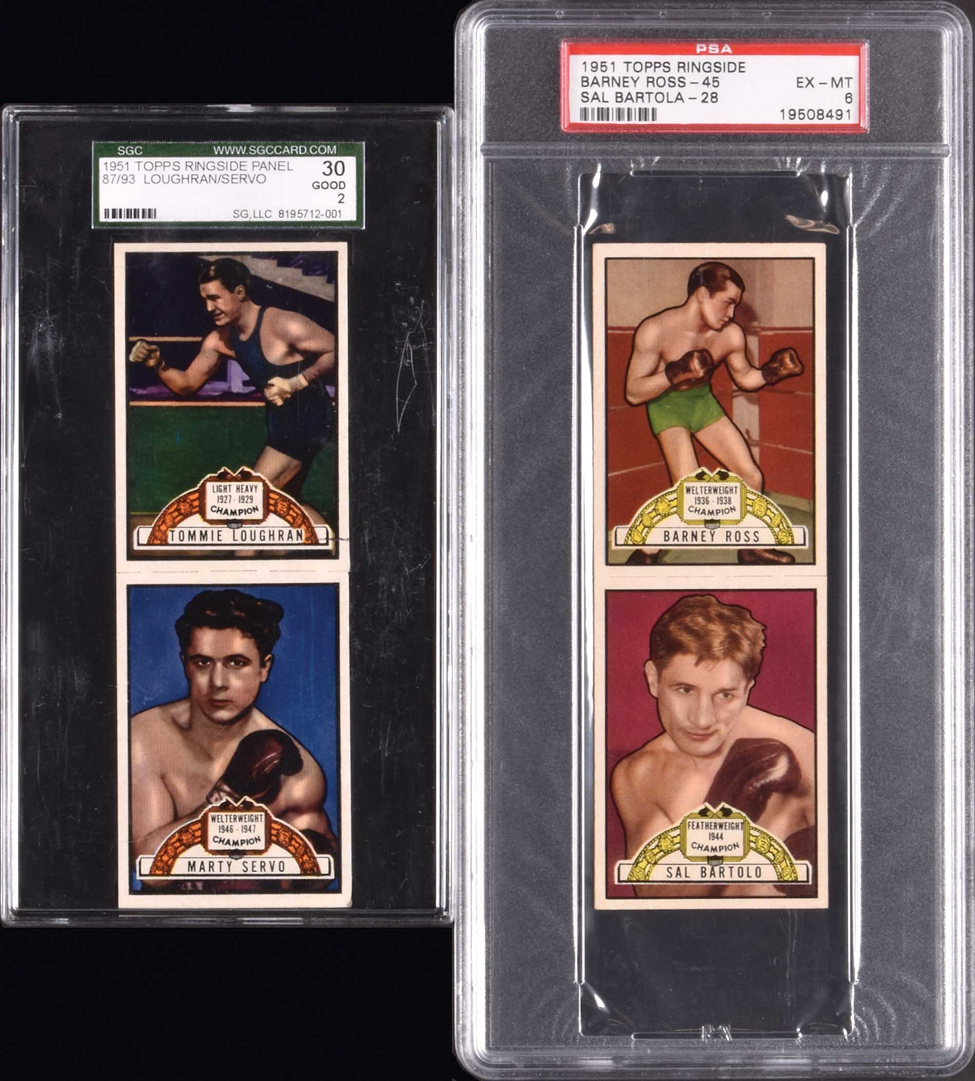 1951 Topps Ringside # 1951 Topps Ringside Boxing Complete Set - Premier