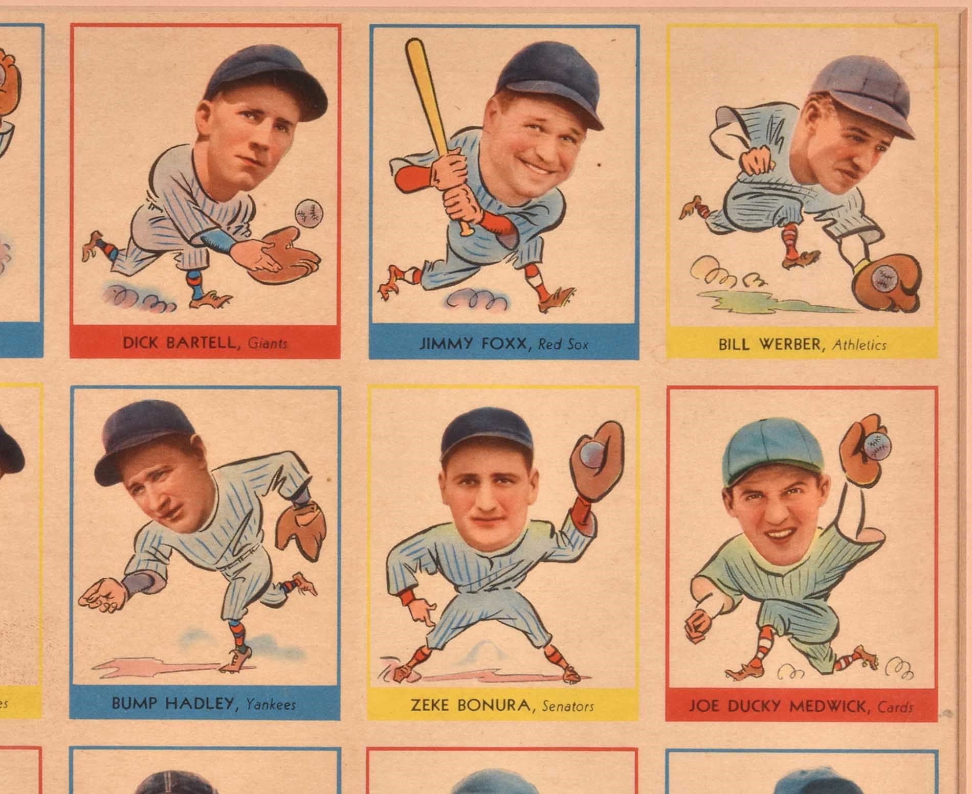 1938 Goudey Jimmy Foxx