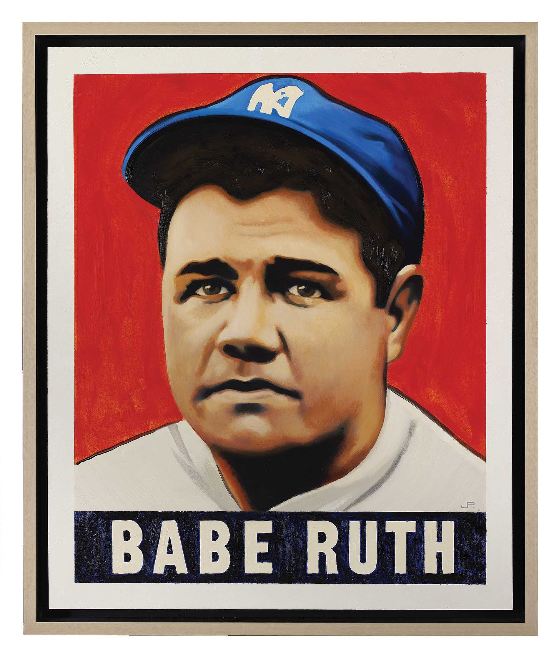 Babe Ruth Art Print - Portnoy Gallery