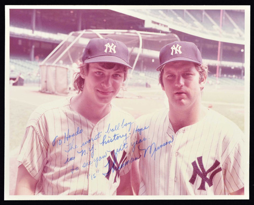 Thurman Munson Signed Baseball Autograph Memorabilia Wanted Appraisal