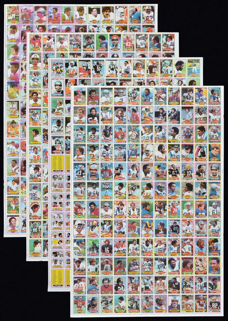 Lot Detail - Baltimore Colts 1980 Season Tickets Uncut Sheet