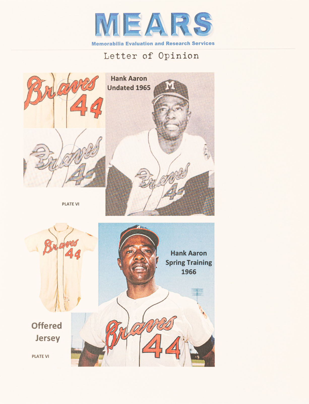 Atlanta Braves - Hank Aaron Signed Baseball - Memorabilia Expert
