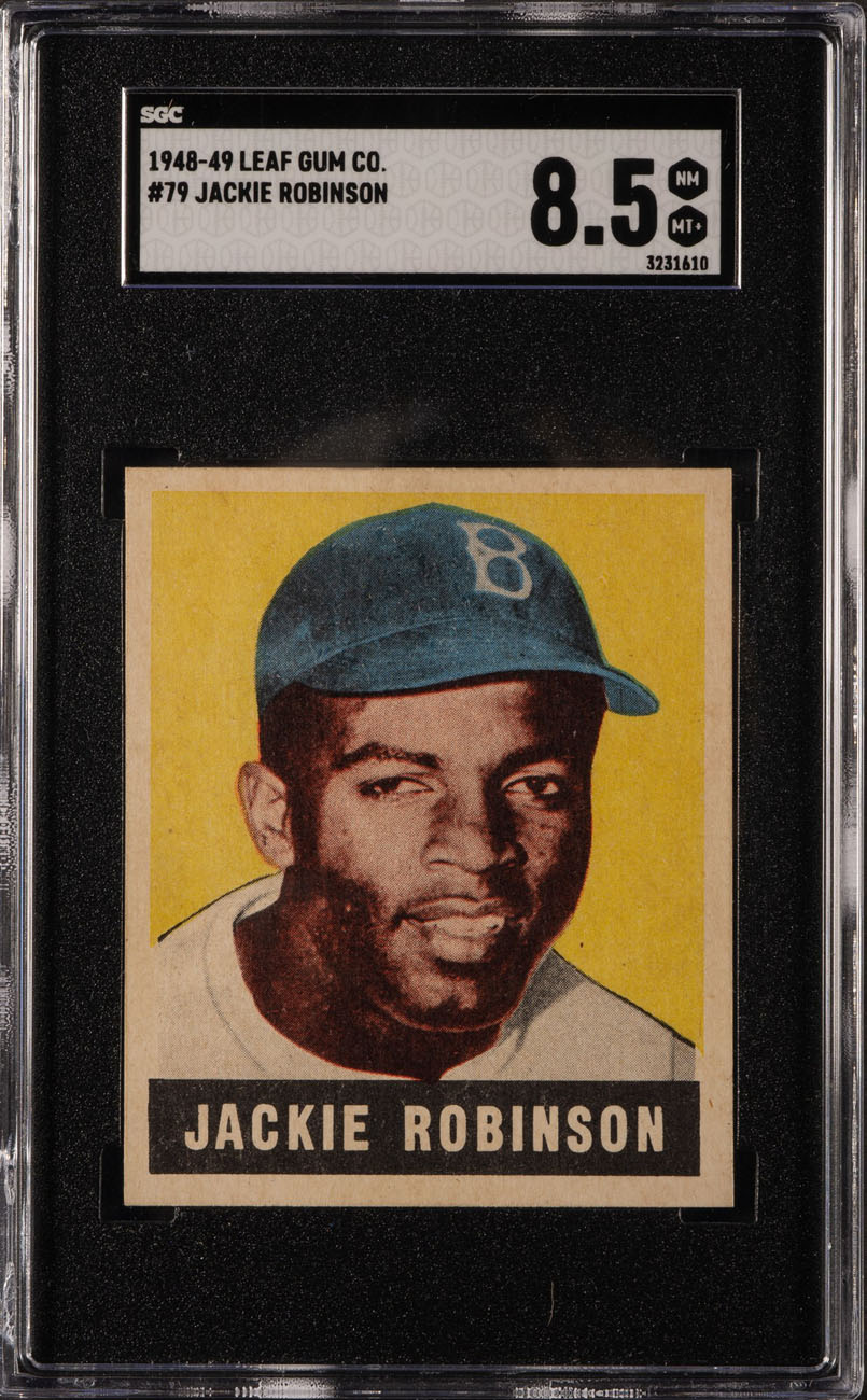 1948-1949-leaf-79-jackie-robinson-rookie-sgc-nmmt-85