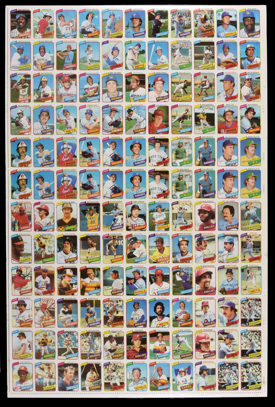 Auction Item 264296002265 Baseball Cards 1980 Topps