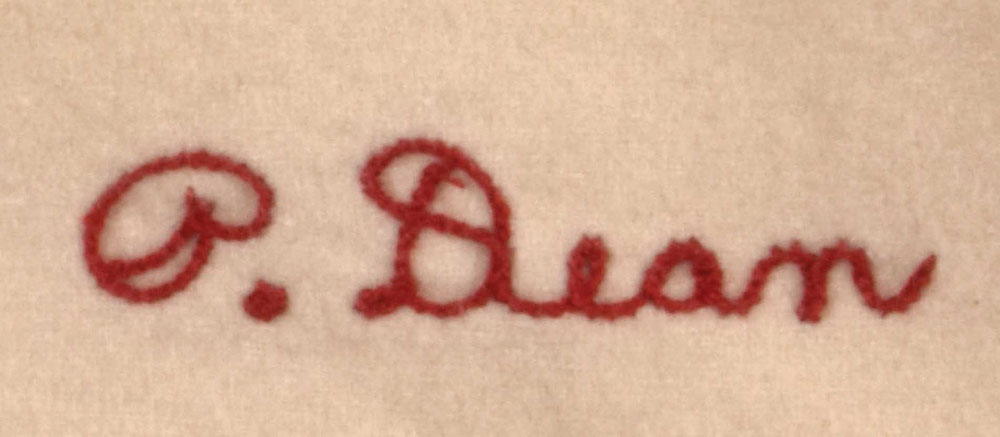 Mil St. Louis Cardinals Paul Daffy Dean Autographed Gray Jersey 1934-1939 PSA/DNA #V09865