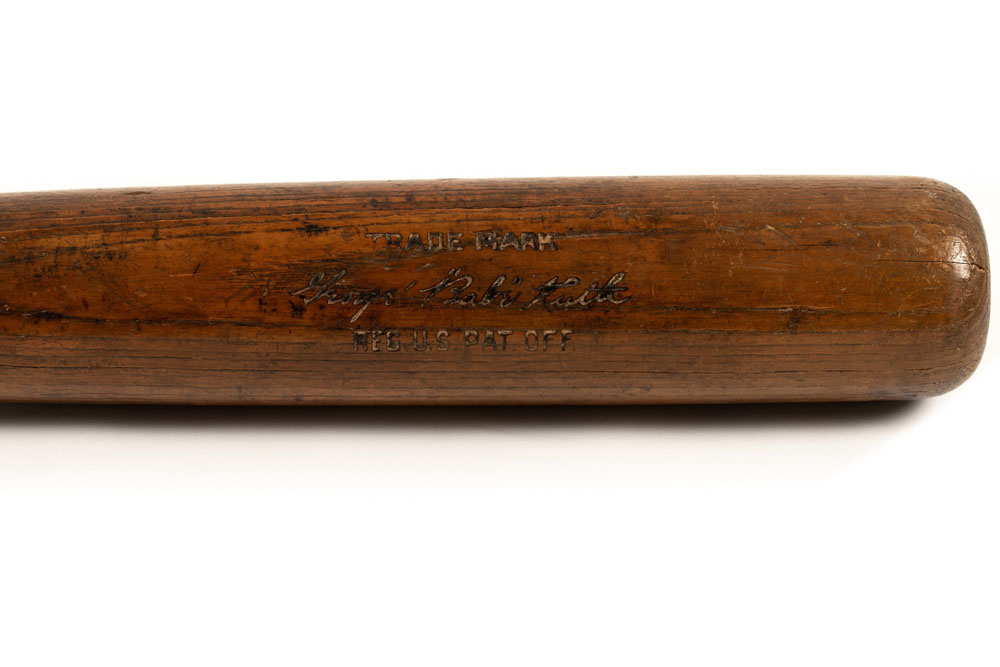 The Only 1927 Babe Ruth Game Used Bat in Private Hands, PSA/DNA GU