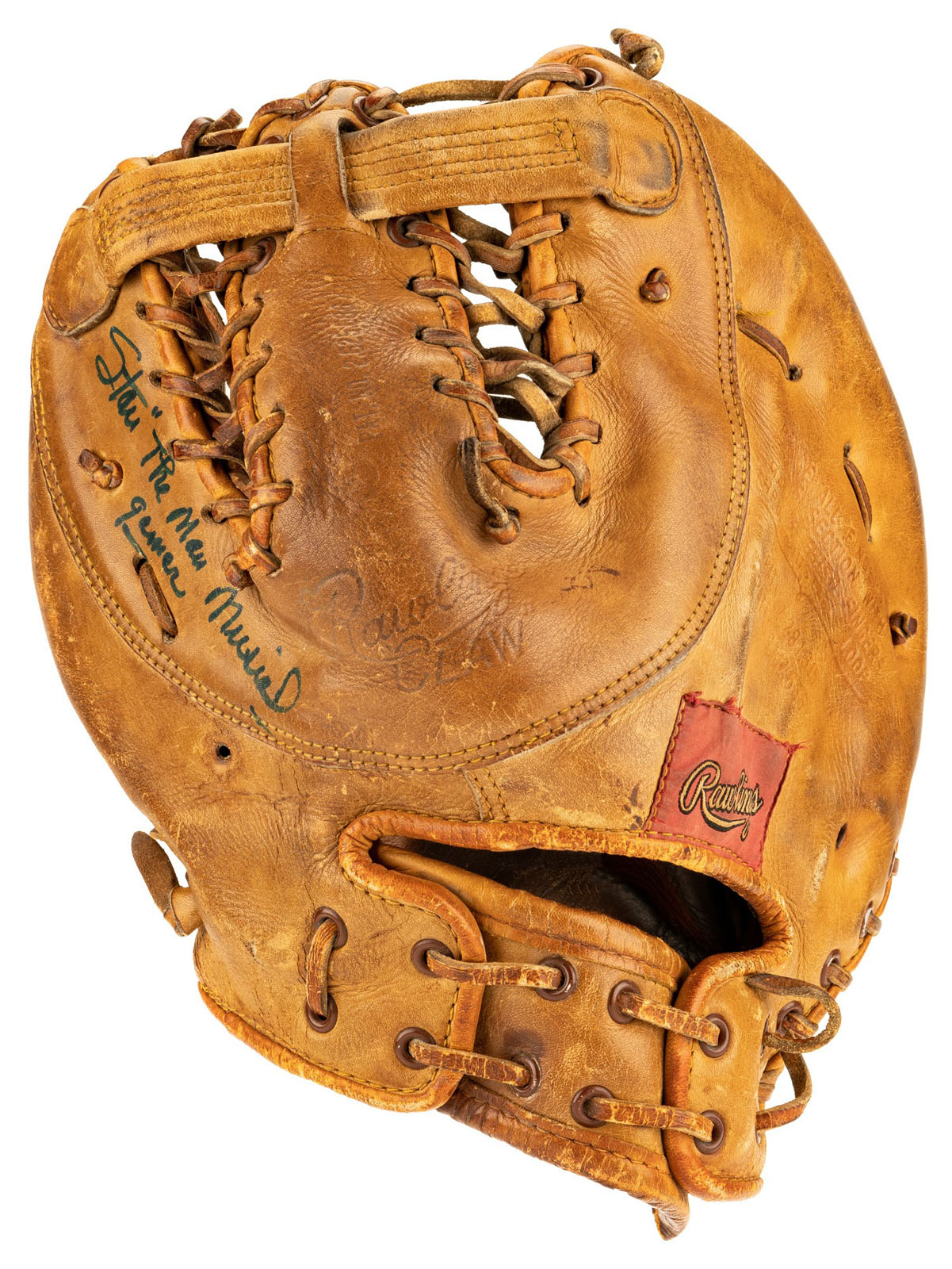 Circa 1956 Stan Musial Rawlings Glove In Box