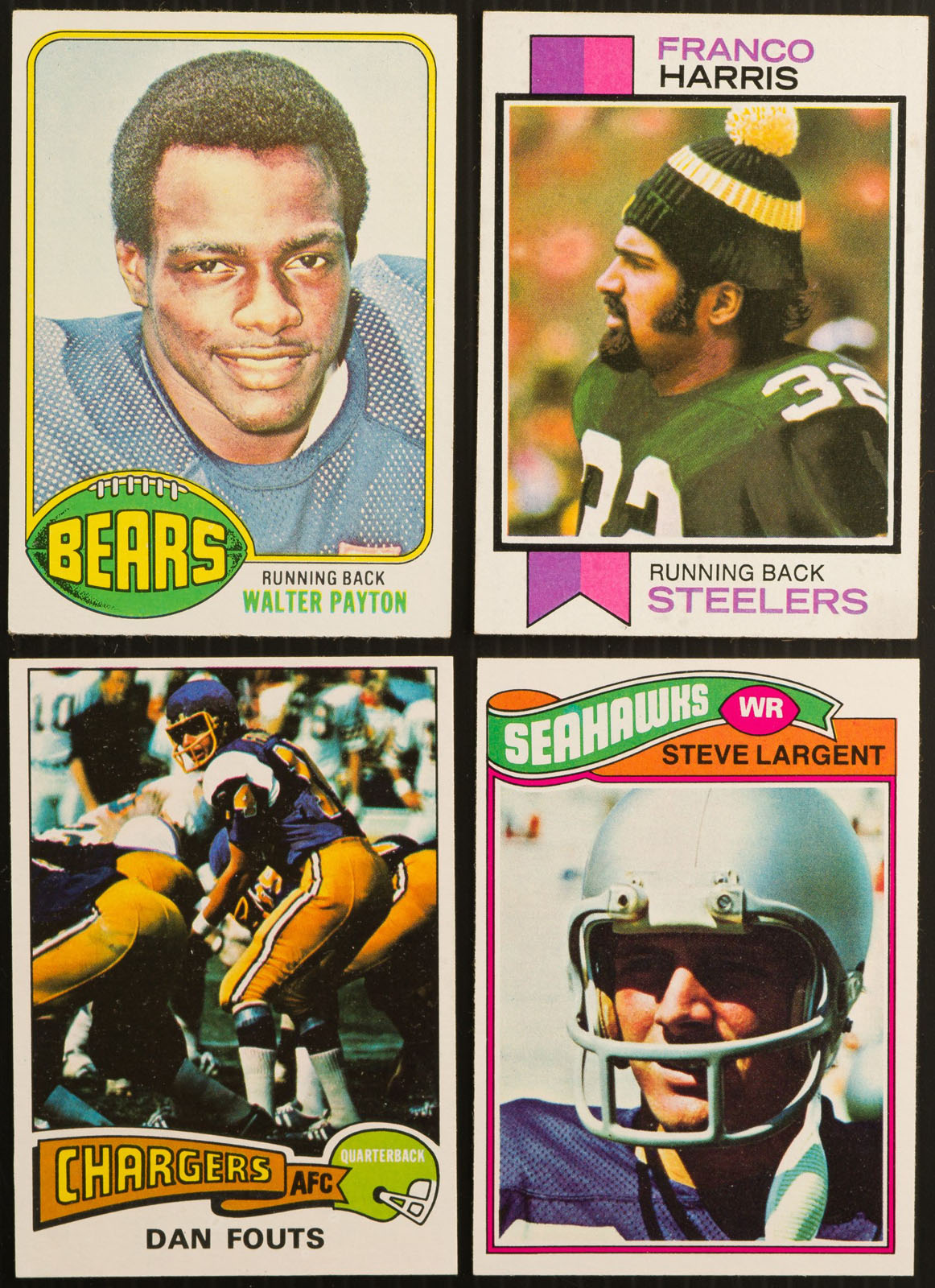 1973 to 1979 Topps Football Complete Set Collection (7 Sets, 3,722