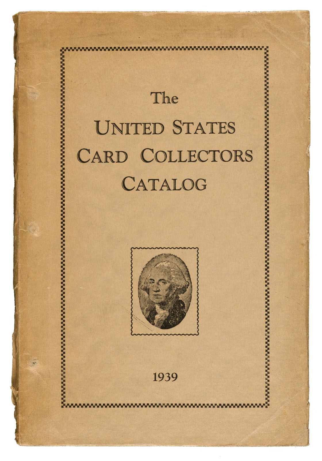 Extremely Rare 1939 American Card Catalog by Jefferson Burdick REA