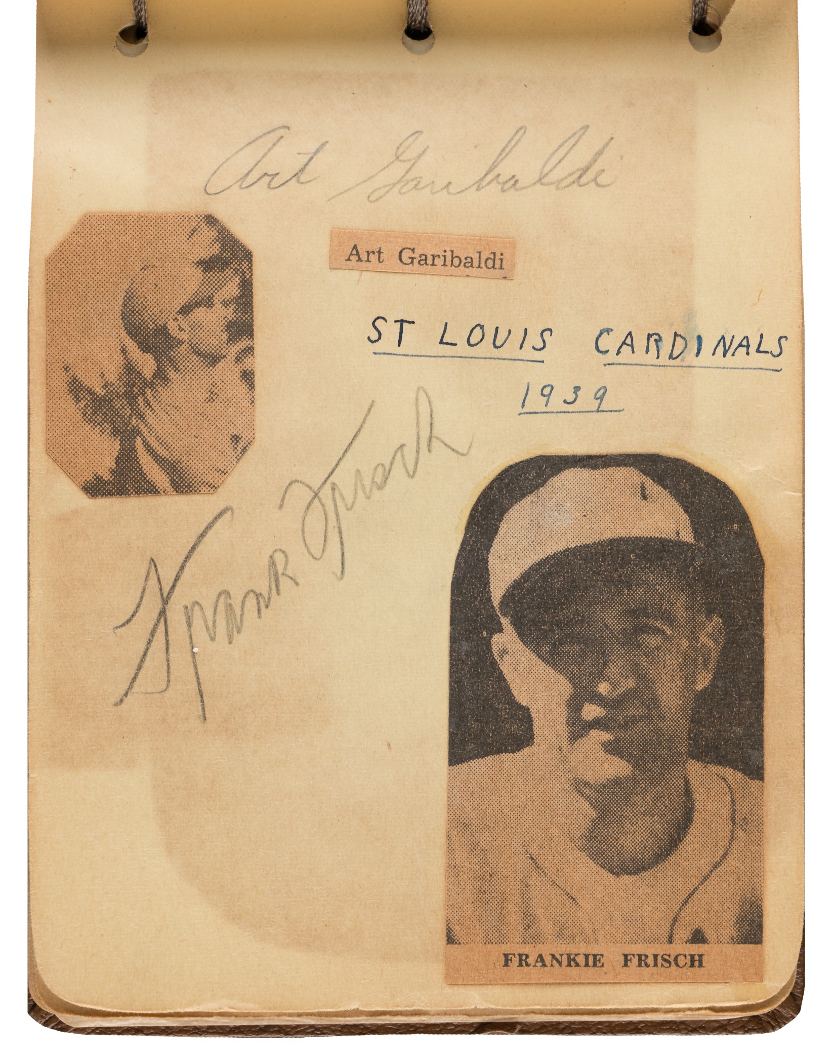 Sold at Auction: Ted Williams signature cut